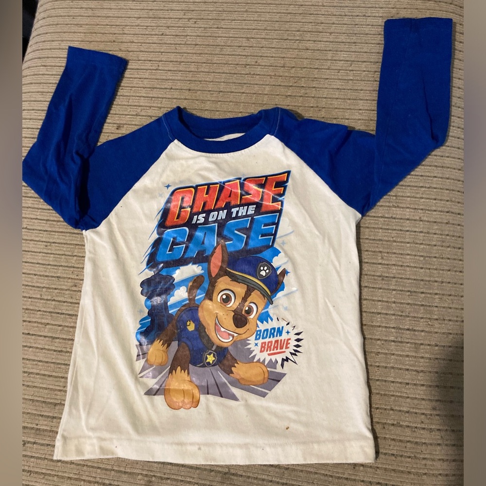 Toddler Boys Paw Patrol Chase Long Sleeved Tee